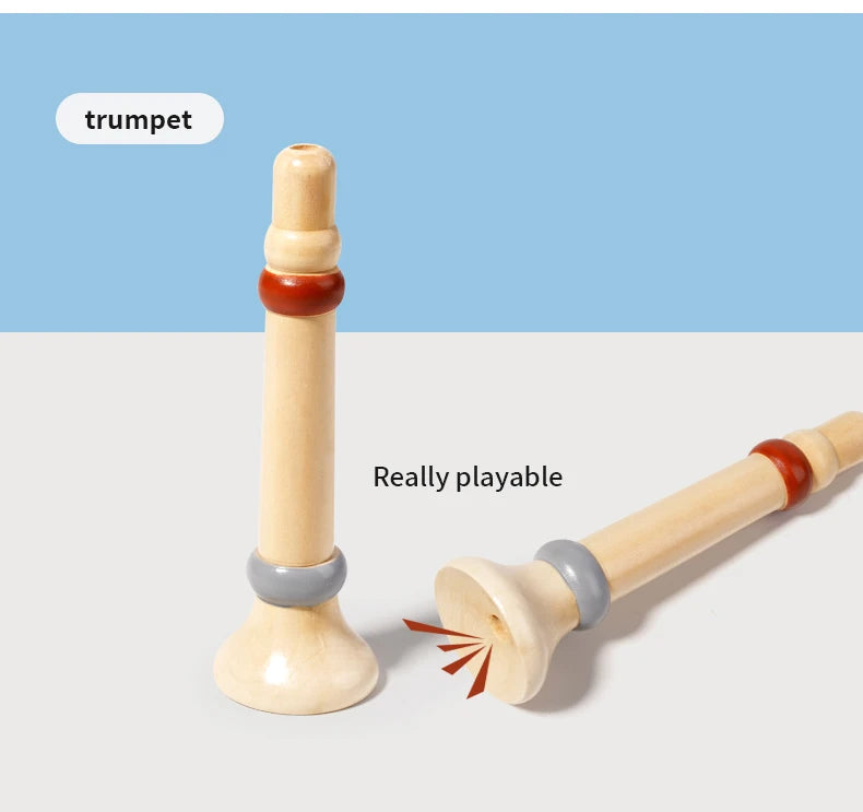 Baby Music Toys Montessori Wooden Toys Child Percussion Instruments Early Educational Toys Birthday Gifts for Toddlers Girl Boy