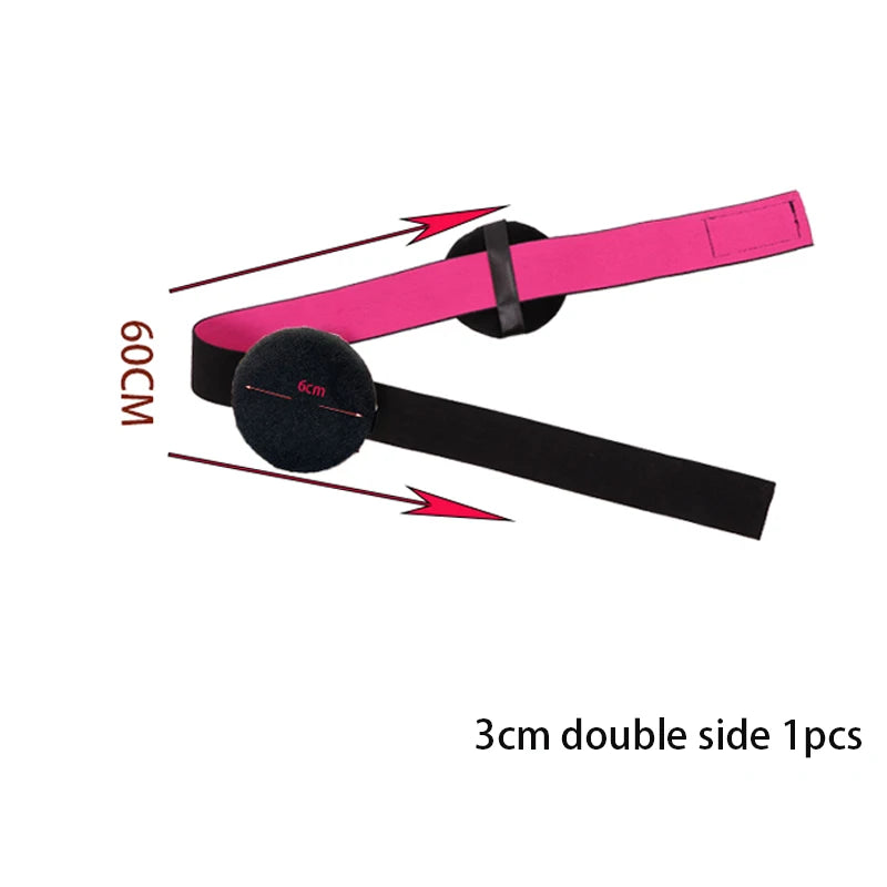 1Pcs Edge Melt Band For Lace Wigs With Ear Puff  Adjustable Elastic Headband With Ear Protector Wig Band With Ear Covers Purple