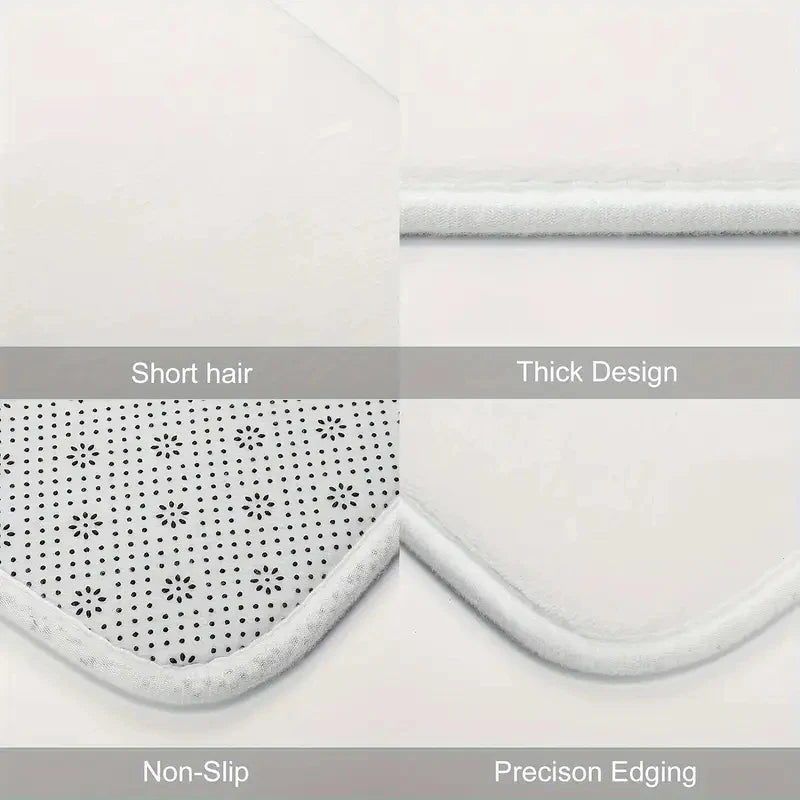 Retro Motorcycle Pattern Round Area Rug – Anti-Slip, Digital Printed Floor Mat for Bedroom, Living Room, Game Room, Bar Decor