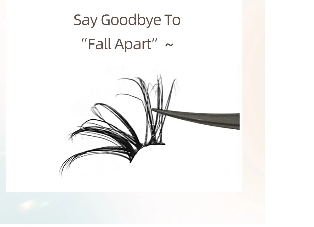 NAGARAKU T50 DIY Cluster Eyelashes Segment Volume Natural Lighter Bundles Makeup Tools Grafted At Home