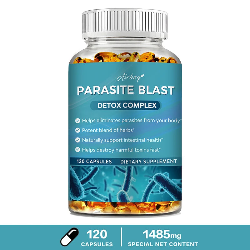 Parasite Blast - Bowel Cleansing Supplement, Digestive Health, Immune Health, Parasite Removal