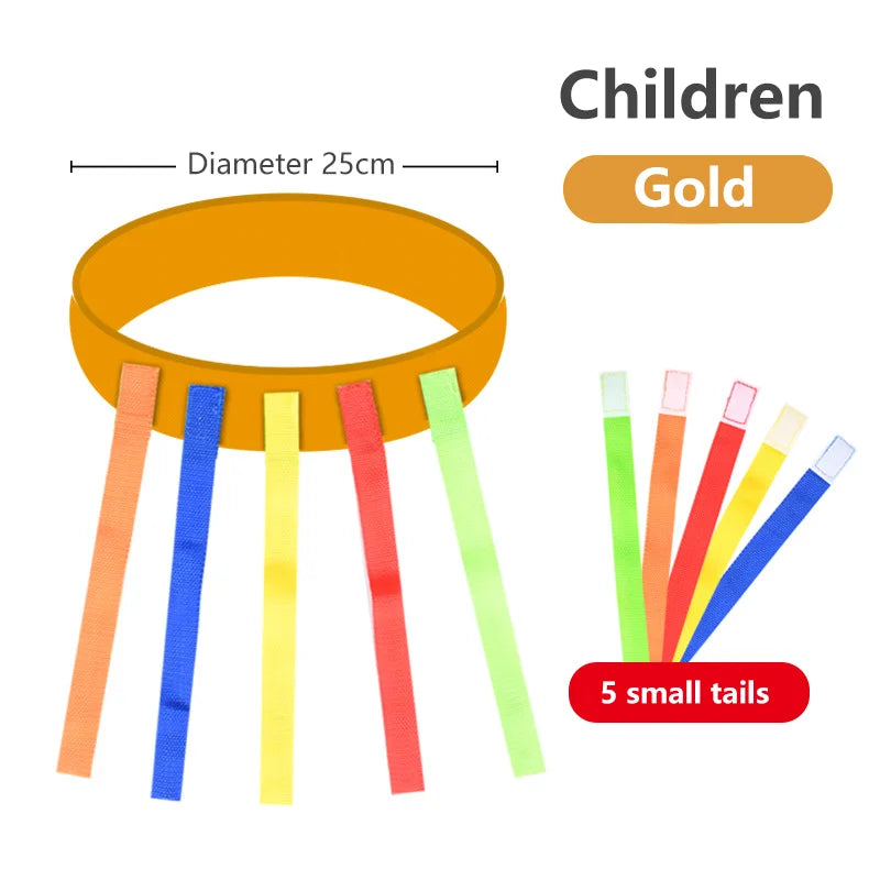Children Outdoor Funny Game Toy Belt For Kindergarten Kids Catching Tail Training Equipment Teamwork Game Toys for Children