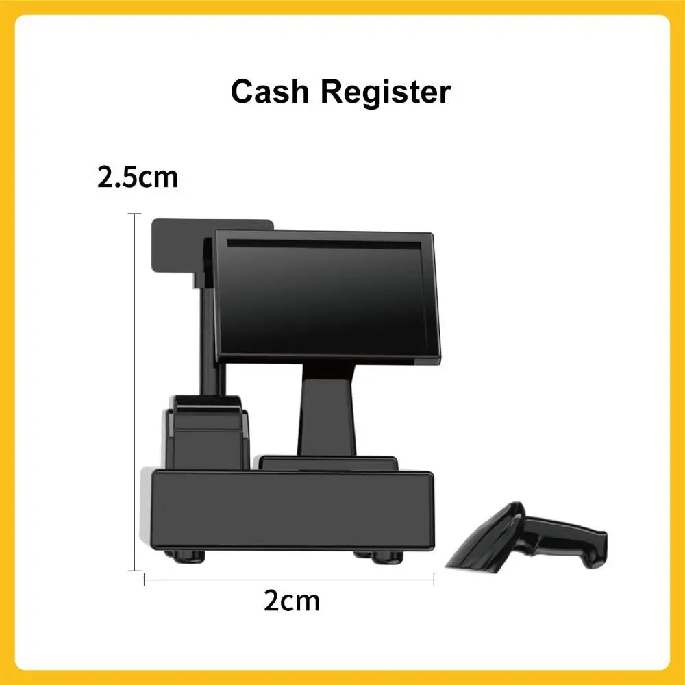 Household Dollhouse Miniature Furniture Accessories Lifelike Shooting Props Electrical Model DIY Supermarket Ornaments Girls