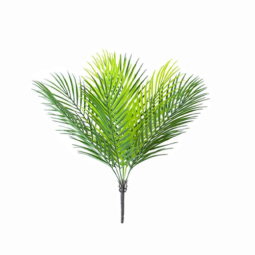 Artificial Palm Tree Plastic Plants Greenery Fake Faux for Home Indoor