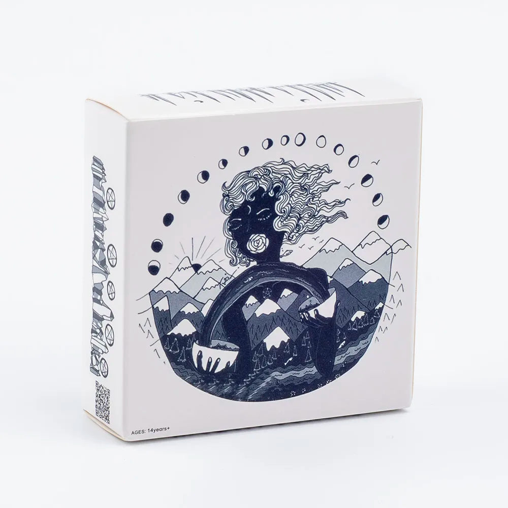 Crystals Healing Cards English Version 60-Card Deck with PDF Guidebook 48 Crystal & 12 Zodiac Cards Board Game for Party