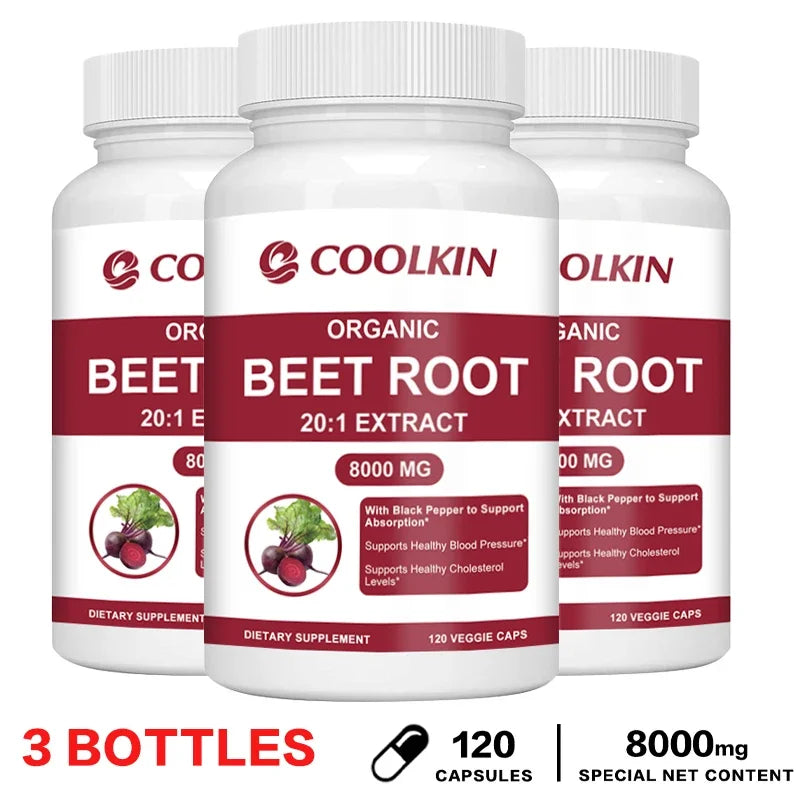 Beet Root - Improved Athletic Performance, Digestive Health, Heart Health, Improved Circulation