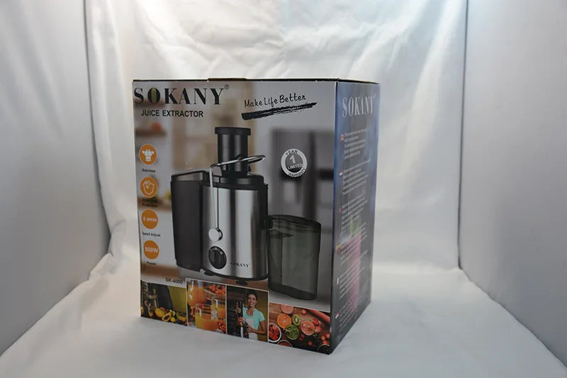 Juicer Machine, 800W Juicer with 3-inch Big Mouth for Whole Fruits and Veg, Juice Extractor with 2 Speeds, Easy to Clean