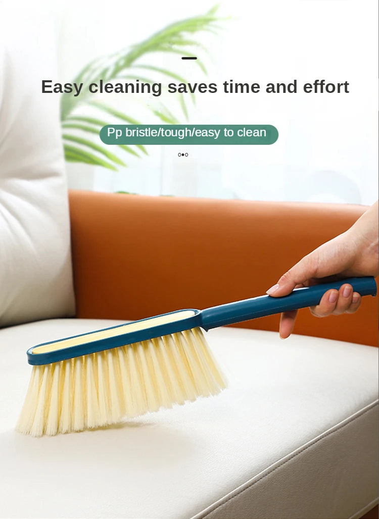 Household Bed Sweeping Brush Sofa Carpet Cleaning Brush Long Handle Soft Brush Dusting Duster Bedroom Bed Linen Cleaning Tool
