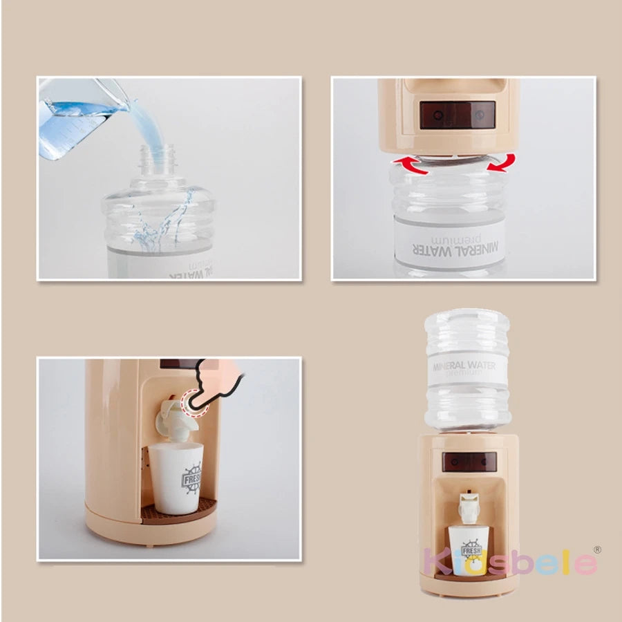 Mini Kitchen Appliance Toys for Kids Role Play Cooking Set Microwave Toaster Coffee Machine Washing Machine Learning Playset