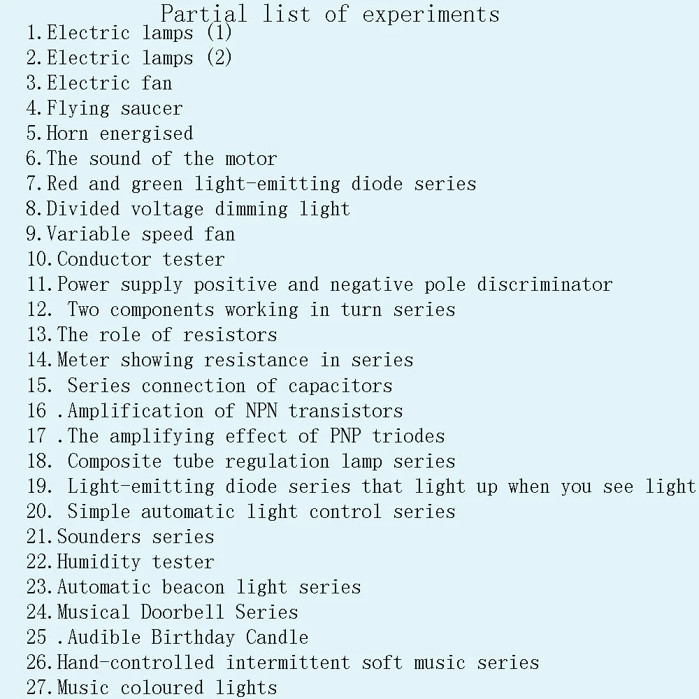 Circuit Electronic Exploration Toys for Kids tecnología Physic Education Learning Children Stem Toys Gifts Science Kits For Kids