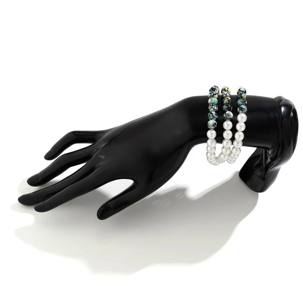 Gothic Blood Drop Fringe Necklace Choker Multi-colored Pearls Beaded Charm Fashion Halloween Party Jewelry Vampire Gifts for Her