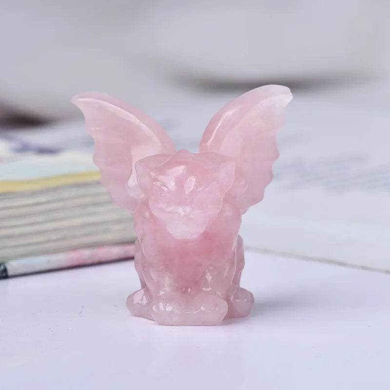 Crystal Gargoyle room decor crystals home decorations crystal witchcraft Decoration home home decor halloween decoration anime