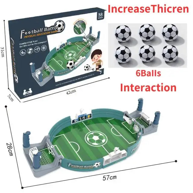 Soccer Table Football Board Game Match Toys For Family Party Game Tabletop Play Ball Soccer Toys Parent-child Interactive Soccer