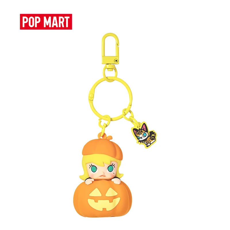 POP MART Happy Halloween Party Series - Luminous Pumpkin Pendant Molly Labubu Dimoo