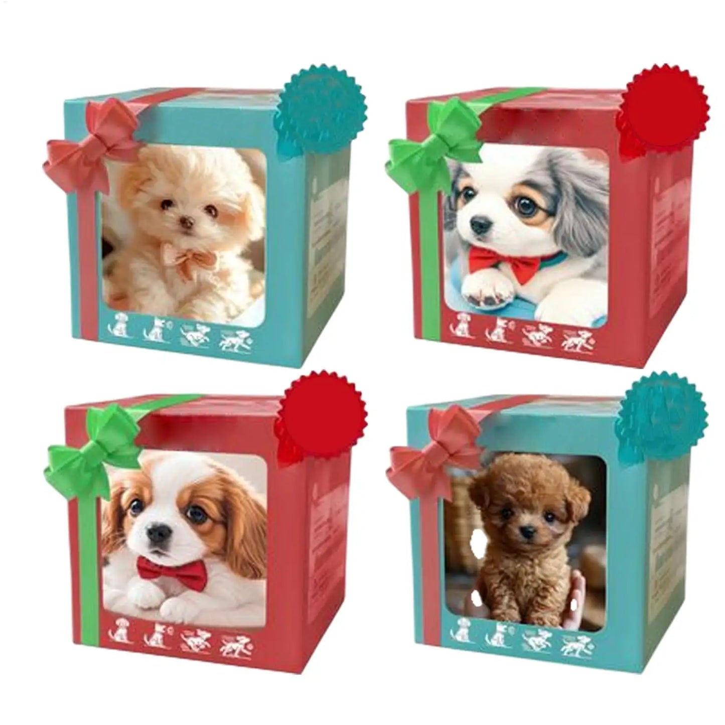 Intelligent Simulation Electric Pet Robot Puppy That Looks Real Walking Interesting Interactive Robot Dog Plush Toy Gift