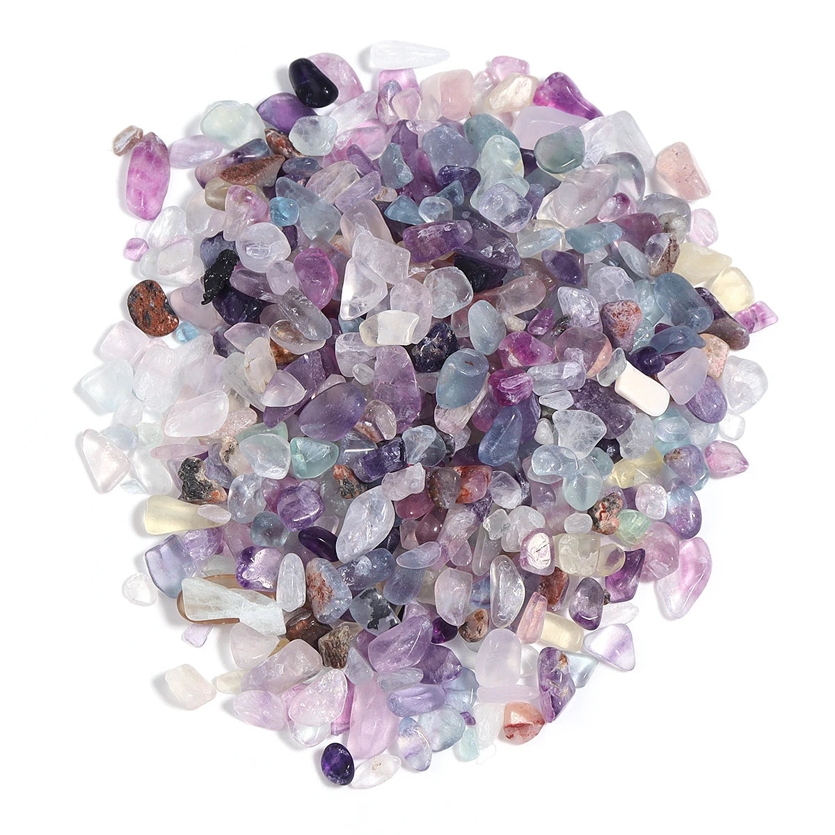 100g Natural Stones Mixed Crystal Material Crystal Gravel Stone Chips Ore Minerals Reiki Specimen Gemstones Aquarium Decoration