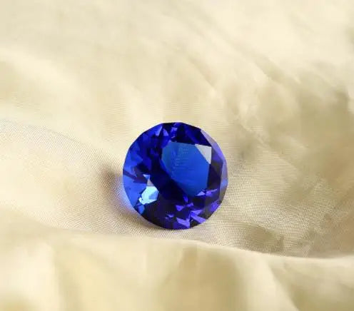 Crystal Glass Marbles Diamond  30mm Crafts Ornament Jewelry Home Decor Accessories Gift