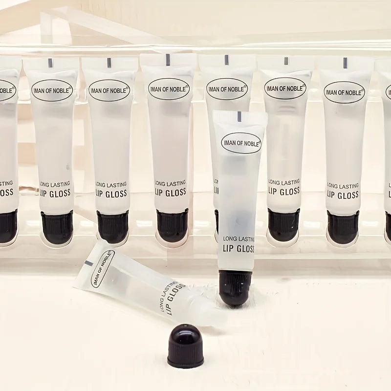 5pcs Glossy Finish Lip Gloss, Moisturizing Cream for All skin Types,Non-Sticky Hydrating Lip Oil, Long-Lasting Shine for Dry Lip