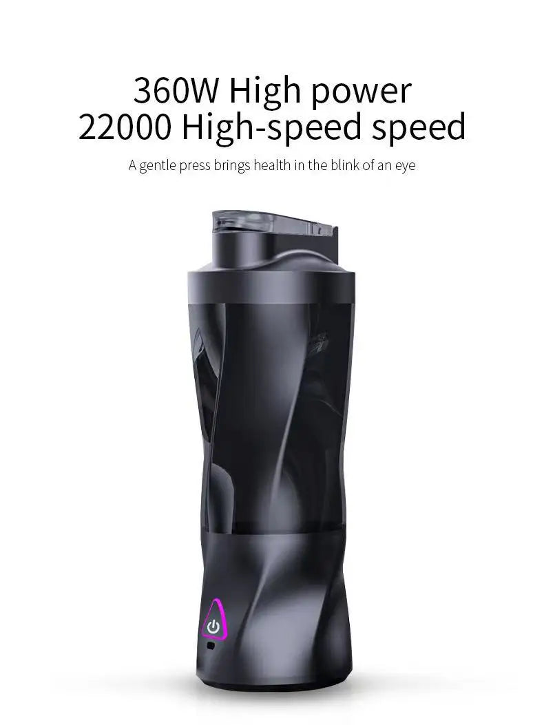 2025 new portable electric wireless juicer USB charging 700ml large-capacity large household juicer Fruit sctional 700ML Blender