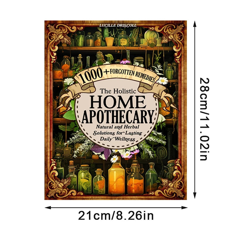 1000+ Herbal Remedies Holistic Health Guide The Holistic Home Apothecary Book: Natural Healing Guide,Forgotten Home Apothecary