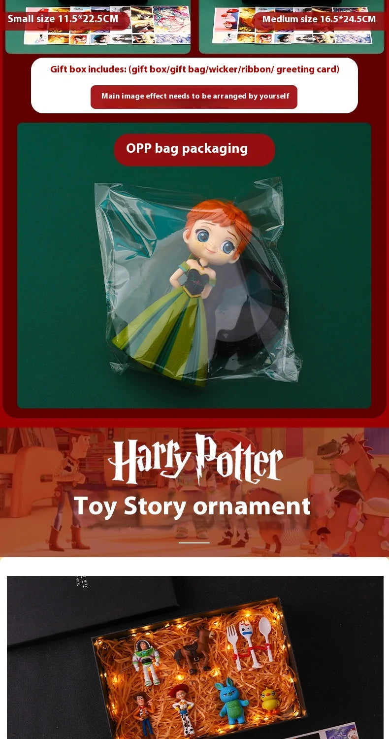 Full set of dolls toys Story Buss Light Years Woody Handmade Dolls ornaments Blind Boxes to send children birthday gifts