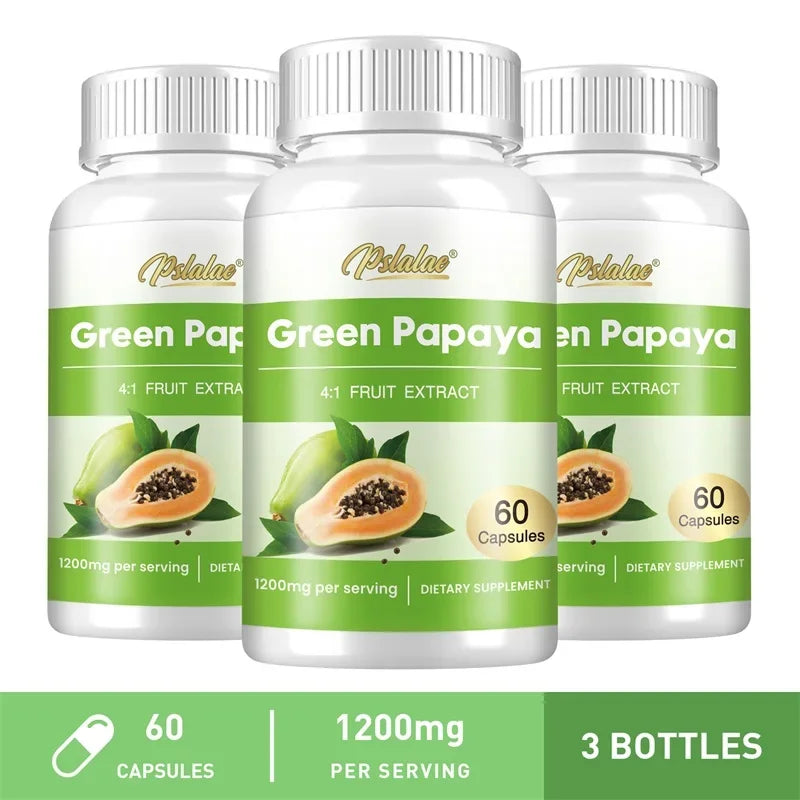 Green Papaya - Improve The Digestive System, Promote Intestinal Health, and Maintain Platelet Health