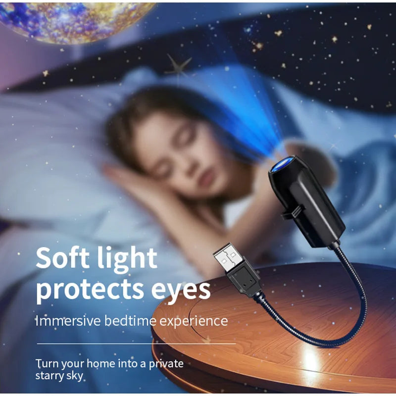 Halloween Decorations 360° Rotatable Skull Led Night Light With Interchangeable Projection Pattern Usb Powered Halloween Product