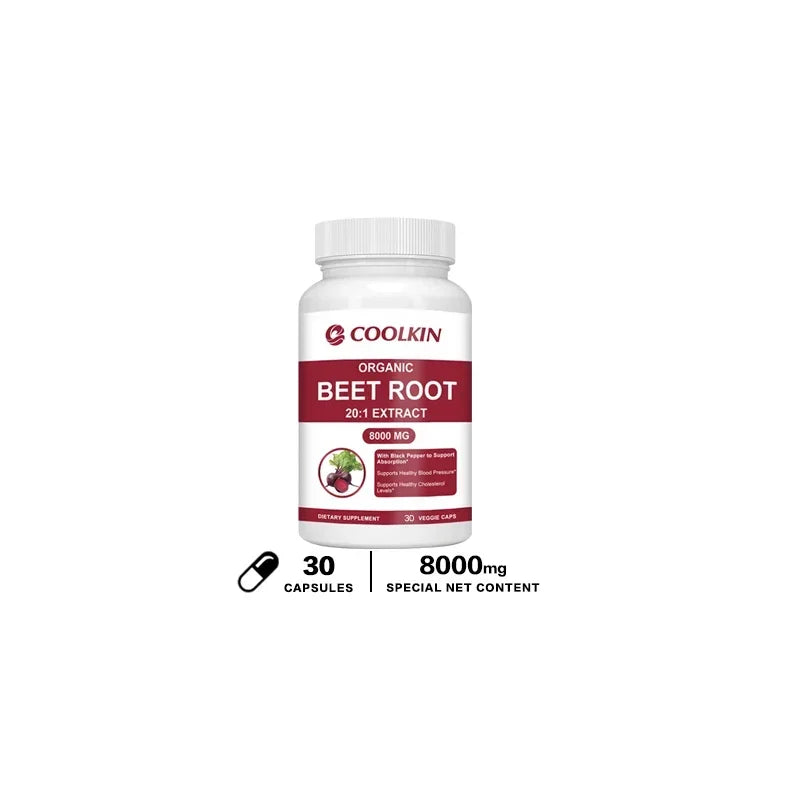 Beet Root - Improved Athletic Performance, Digestive Health, Heart Health, Improved Circulation
