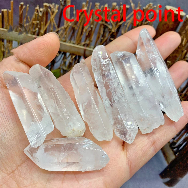 Raw Stone Crystal Set 1.6-2.4" Natural Rock Minerals Specimens Collection Decorative Amethyst Aroma Diffuser Stone