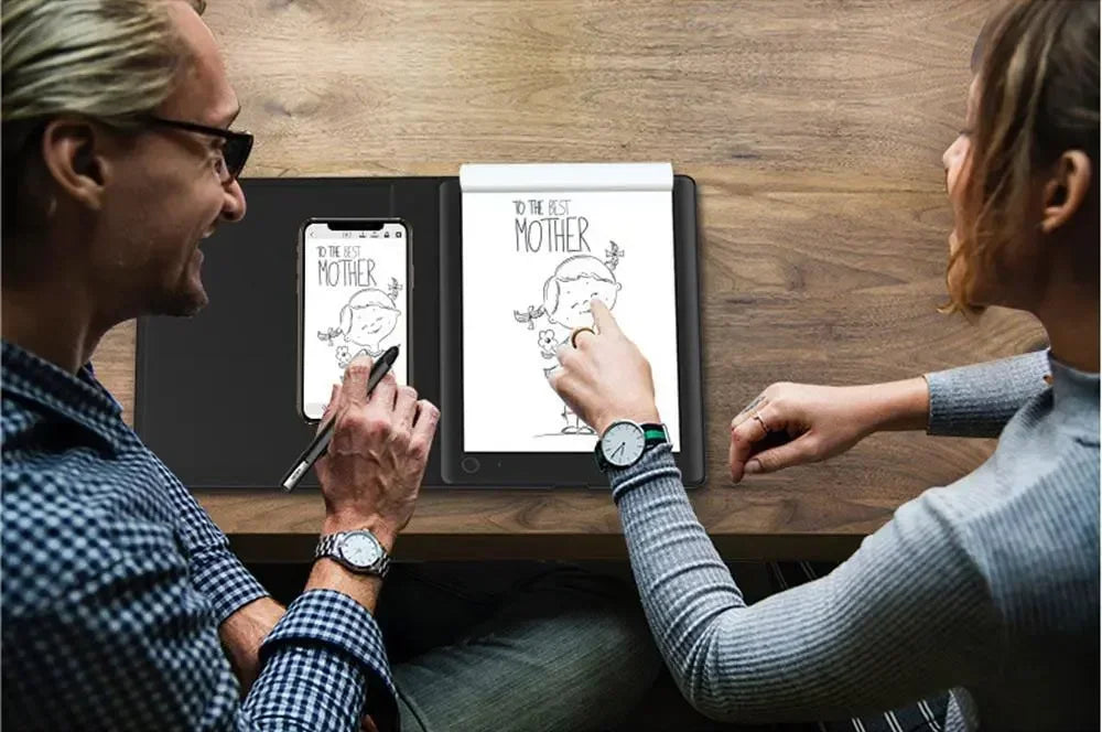 10 inch Smart Digital Board Graffiti Painting Pad Board Art Work Office Creative Smart  Bluetooth Notebook Writing Board