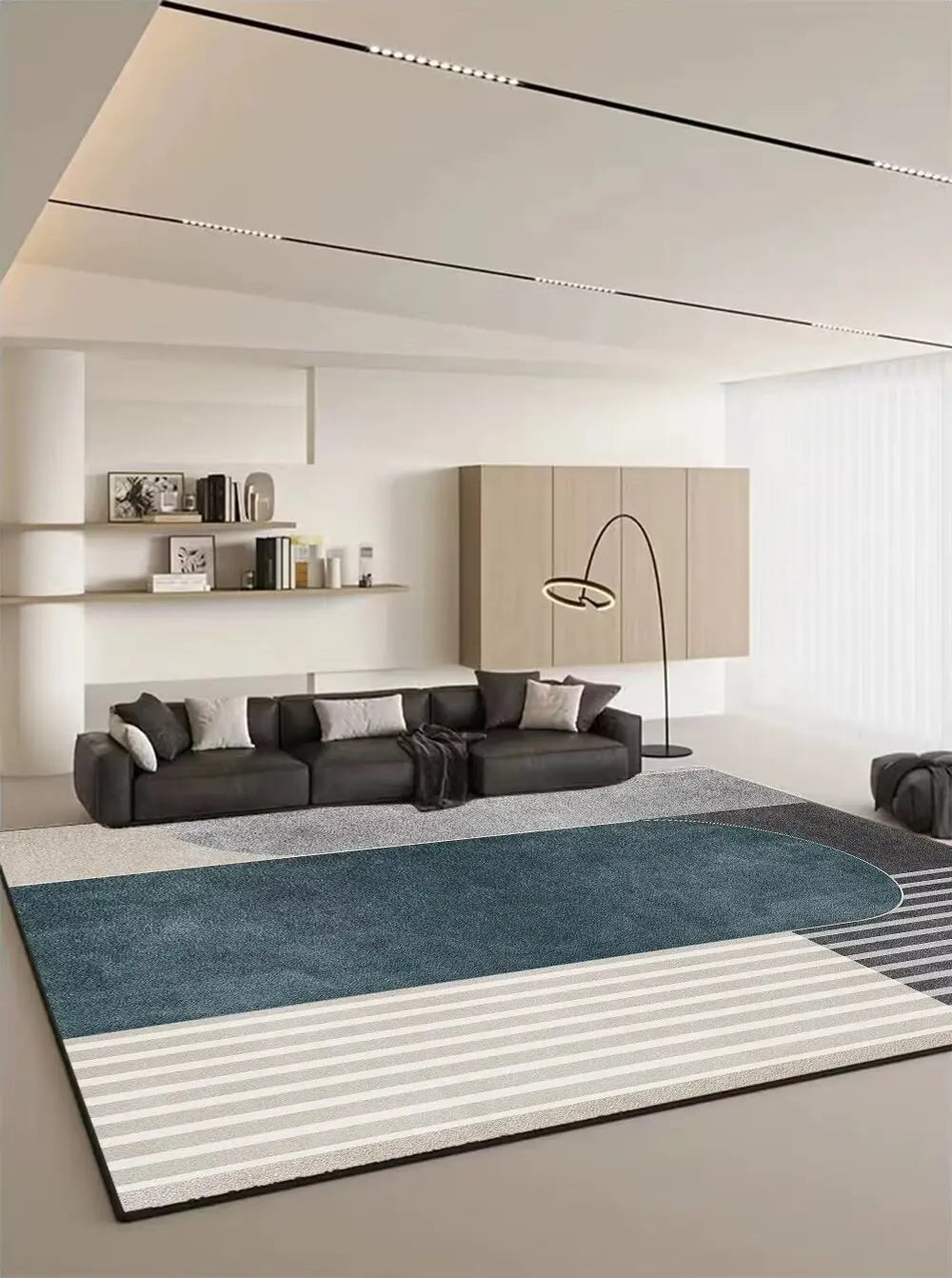 Modern Geometric Large Rugs for Living Room Home Decoration Luxury Carpet 200x300 Soft Easy Cleaning Bedroom Decor Mat Bedside