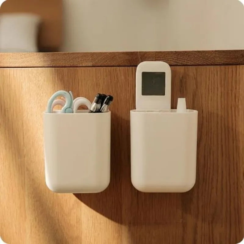 Bathroom waterproof wall-mounted toothbrush holder without punch Comb makeup brush plastic case household items