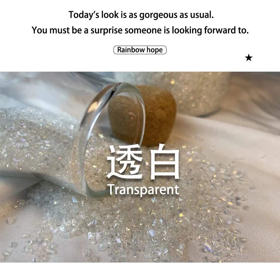 Crystal Fragments of Magical Gravel Nail Art Jewelry Nail Accessories