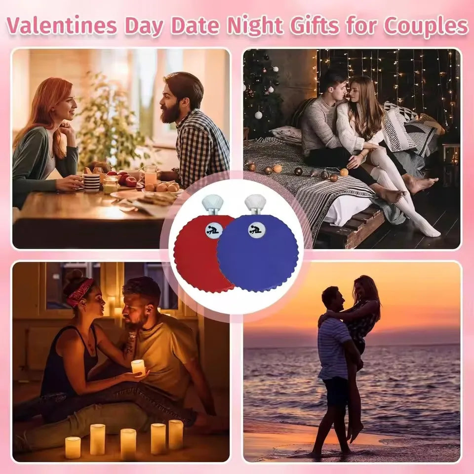 Couple Game Roulette Toys Patterns Game Roulette Date Night Game Gift Roulette Toys Gaming Gifts Adult Party Interactive Games