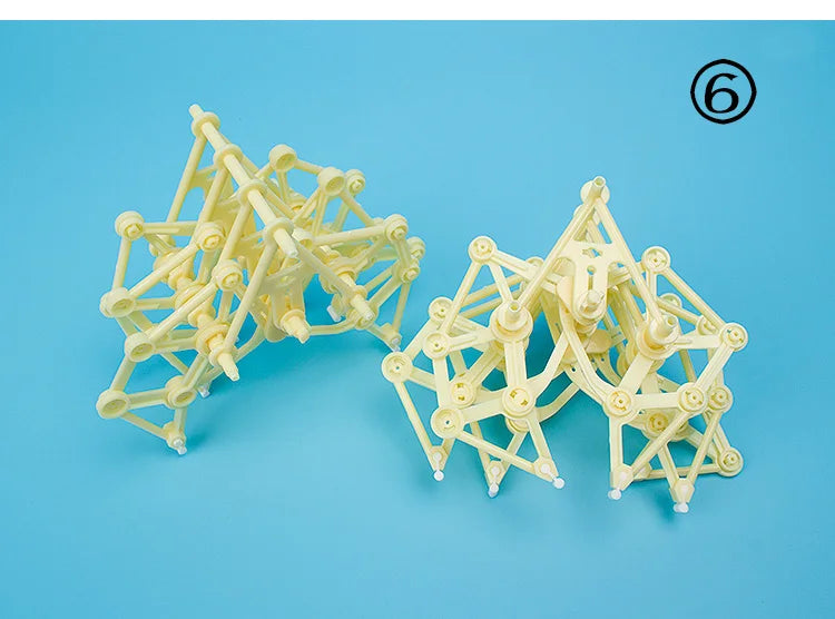 Child/Adult DIY Toy Hand-invented Robot Creative Wind Energy Powered Mechanical Puzzle Education Toys Gifts