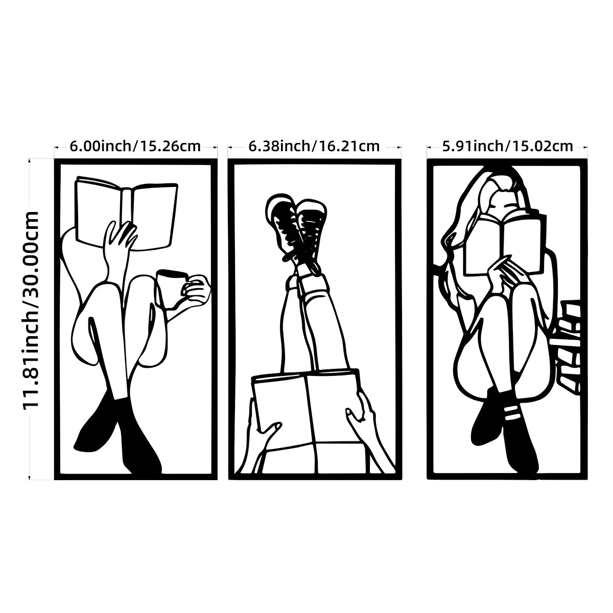 3PC Minimalist Abstract Women Wall Art Line Art Wall Art Decoration Single Line Women Home Hanging Wall Art Decoration