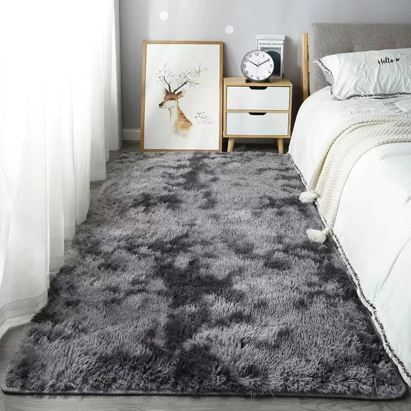 VIKAMA Fluffy Rugs Shaggy Bedroom Area Rugs Shaggy Non-Slip Rugs, Machine Washable Soft Shaggy Rugs Modern Soft Plush Rugs