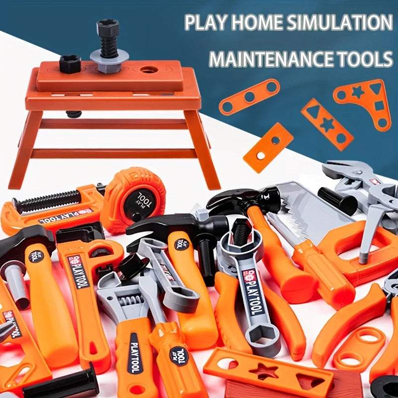 Repair Tools, Children'S Toys, Boy Assembly, Twist Drill, Screw Set, Puzzle And Hands-On Disassembly And Assembly