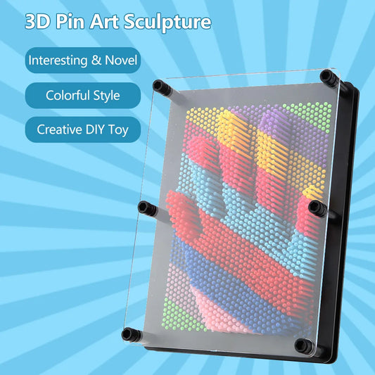 3D Pin Art 3D Pin Art Sculpture Pin Art  Pin Art Board 3D Pin Art Board Novel Pin Art  for Kids and Adult Pin Art