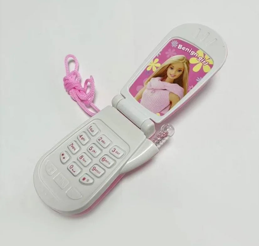 Children's Electronic Toys Can Swim In Water With Colorful Fish And Nostalgic Flip Imitation Mobile Phone Girl Gift