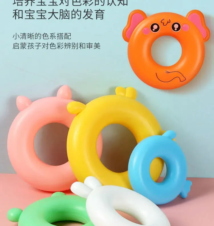 New Baby Toys 0-12 Montns Puzzle Pyramid Tower Cup Stacking Toys Montessori Educational Beach Kids Pool Bathtub Toy Kids Gift