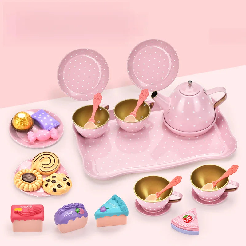 children's family toys afternoon tea desserts cakes simulation toys girl gift sets