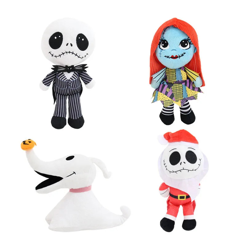20cm The Nightmare Before Christmas Jack Skellington Plush Toys Doll Sally Soft Stuffed Toy Children Kids Halloween Toy Gift