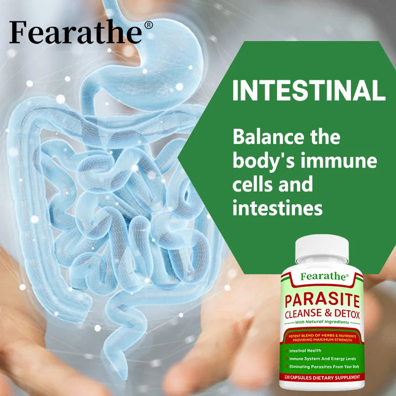 Parasite Cleanse - Bowel Cleansing Supplement, Digestive Health, Immune Health, Parasite Removal, Natural Gut Health