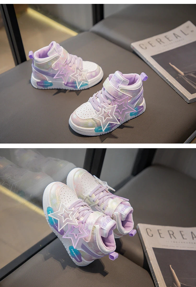 Spring Kids Shoes Fashion Classic Non-slip Children Sneakers 2024 Autumn New Walking Shoes for Girls Casual Outdoor