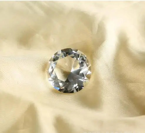 Crystal Glass Marbles Diamond  30mm Crafts Ornament Jewelry Home Decor Accessories Gift