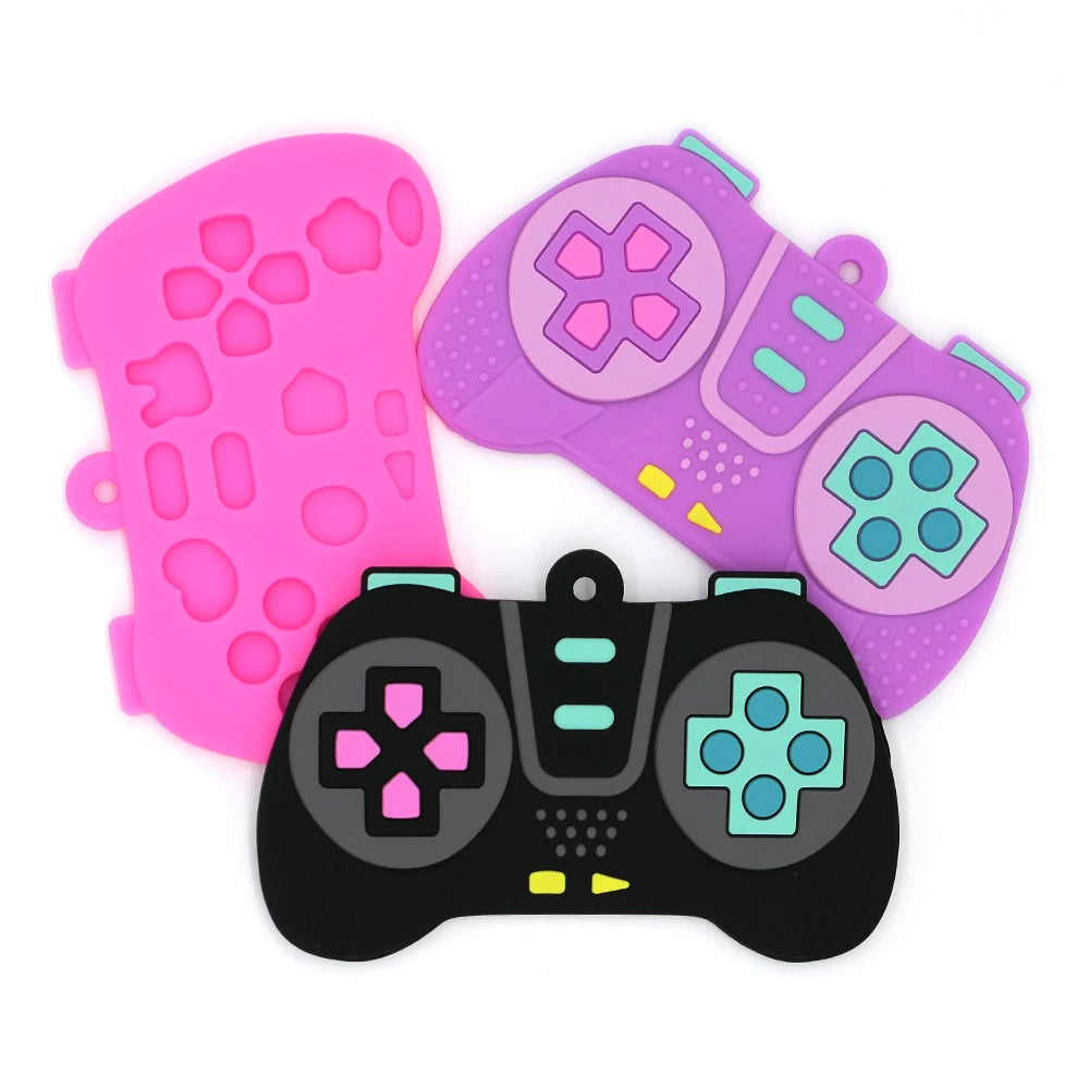 Montessori Baby Silicone Teether Toys Toddler Remote Control Boys Girls Gift Sensory Toys