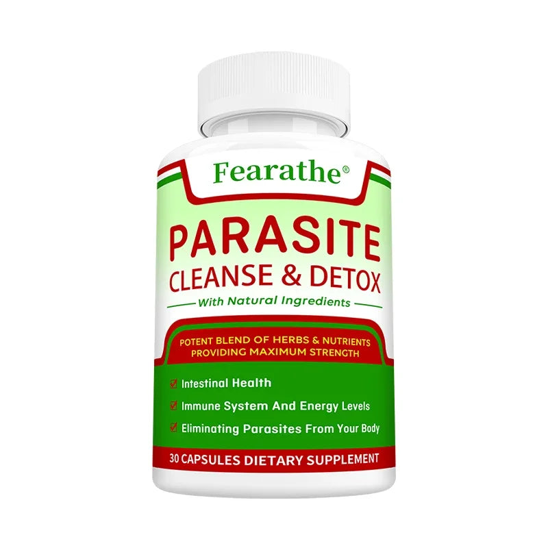 Parasite Cleanse - Bowel Cleansing Supplement, Digestive Health, Immune Health, Parasite Removal, Natural Gut Health