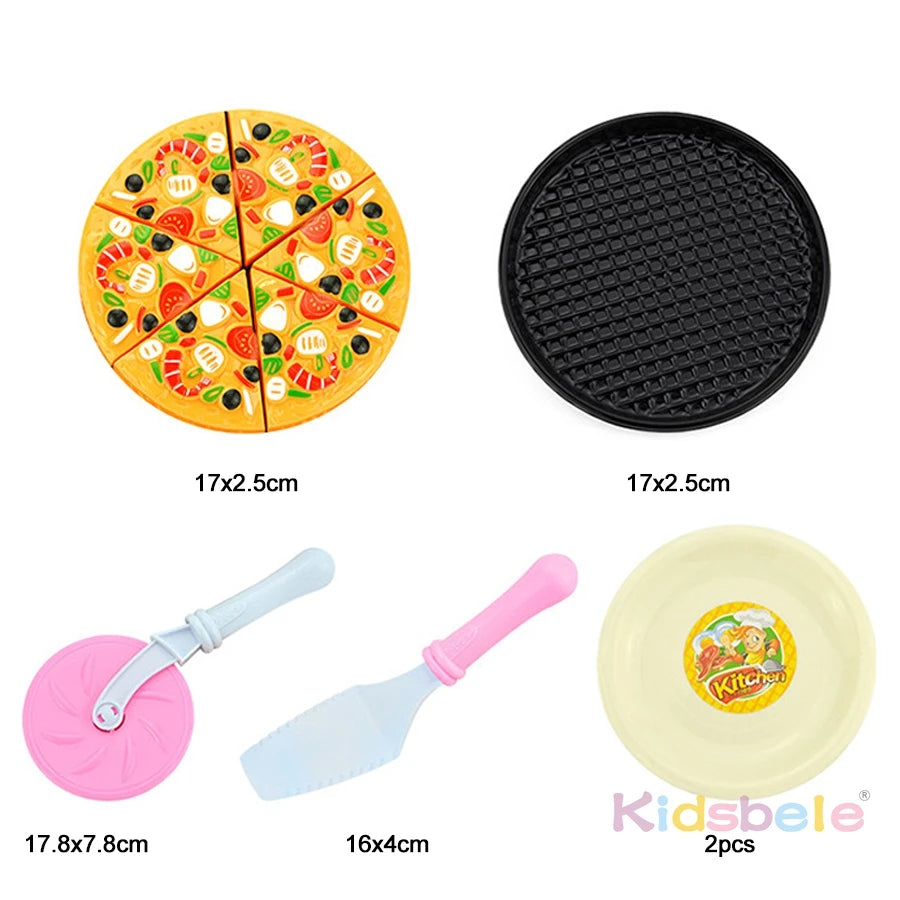 Mini Kitchen Appliance Toys for Kids Role Play Cooking Set Microwave Toaster Coffee Machine Washing Machine Learning Playset