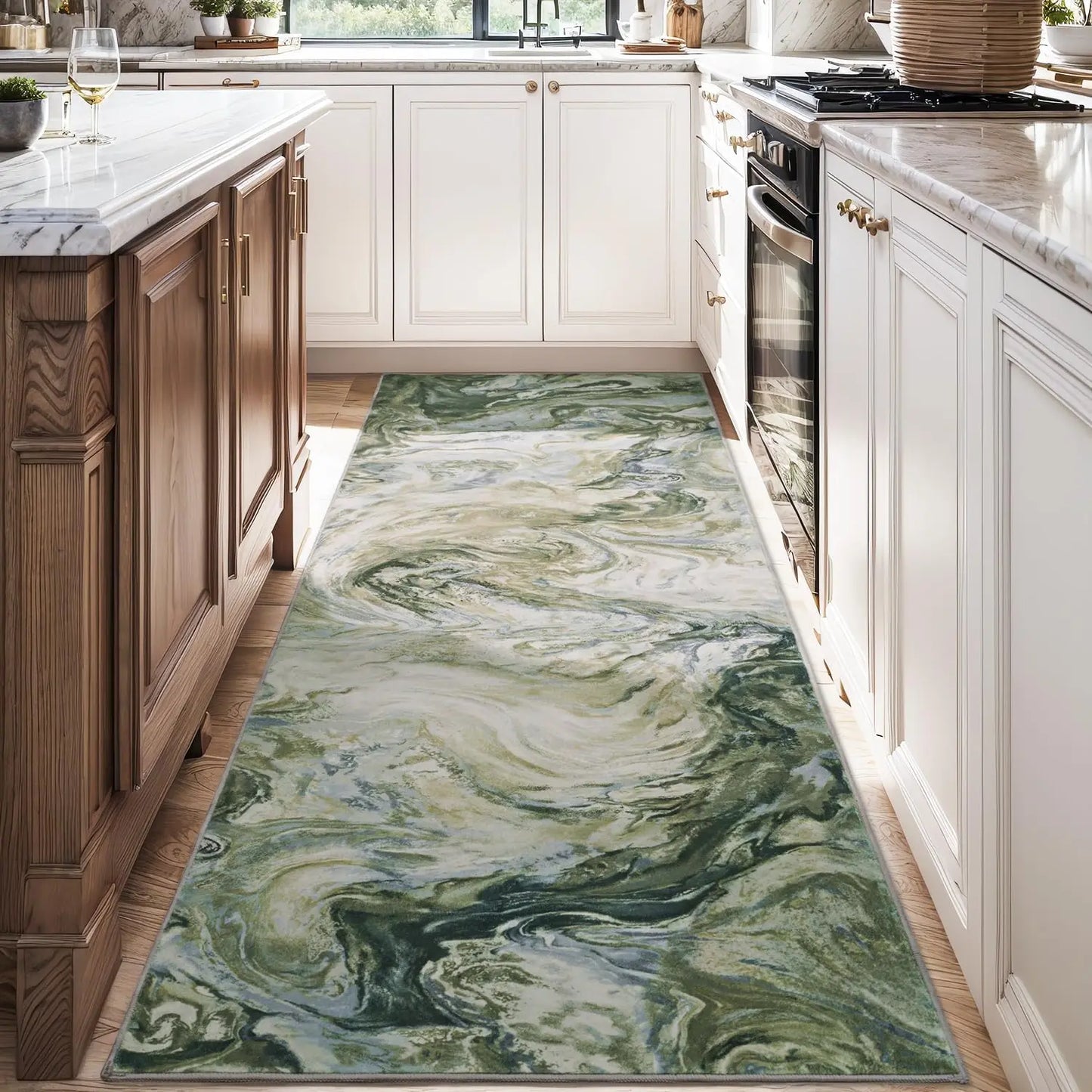 Area Rugs for Living Room, Modern Abstract Rug for Bedroom, Contemporary Machine Washable Rug, Large Stain Resistant Carpet